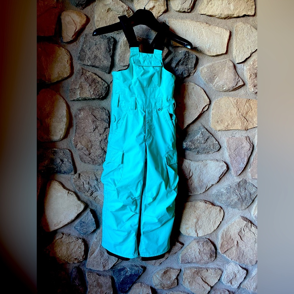 Kids girls Burton overalls. Size small bib pants winter snowboard ski ab1879